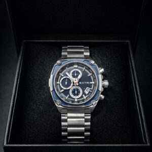 🕰️ قوة التصميم… ودقة التفاصيل ساعة Chronograph Sport Luxury