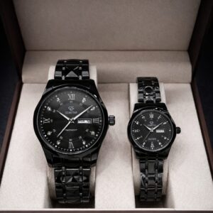 ⌚ وقتكما… بذوق واحد طقم ساعات Couple Set