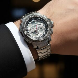 ⌚ ساعة رجالية رياضية jofox – أنالوج + ديجيتال