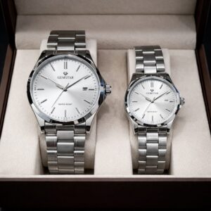 ⌚ وقتكما… بذوق واحد طقم ساعات Couple Set