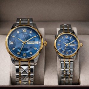 ⌚ وقتكما… بذوق واحد طقم ساعات Couple Set